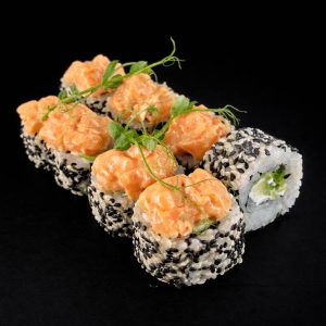 Лосось в кунжуте 8 шт